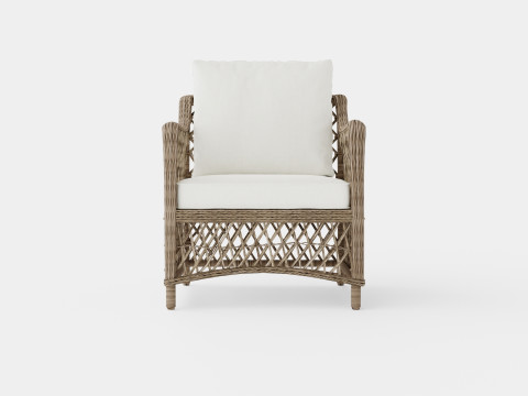 Marbella armchair vintage Model 3D