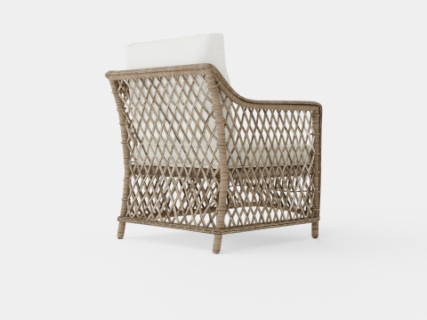Marbella armchair vintage Model 3D