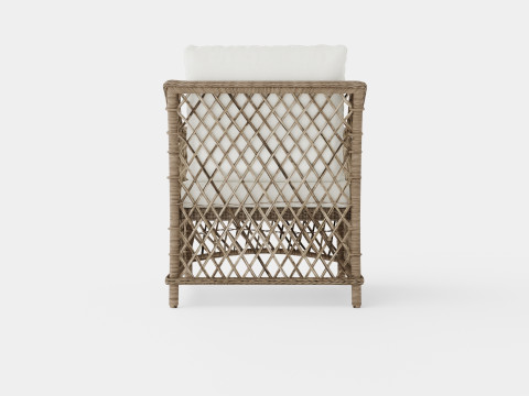 Marbella armchair vintage Model 3D