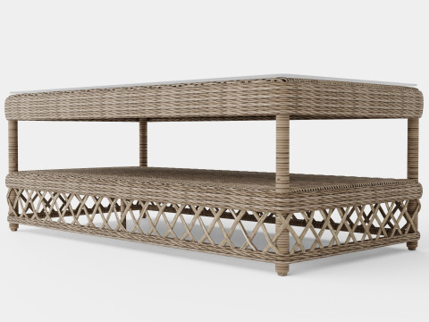 Marbella coffee table vintage 3D Модель