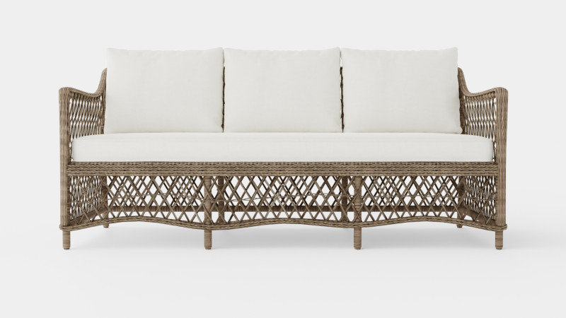 Marbella sofa vintage 3 seat Modello 3D .c4d .max .obj .3ds .fbx .stl .blend 