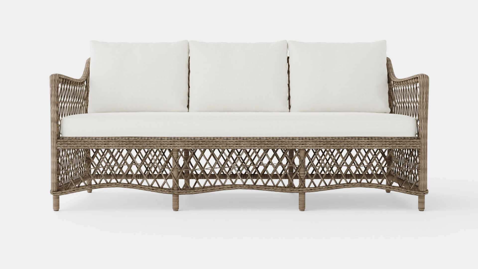 Marbella sofa vintage 3 seat 3D Model .c4d .max .obj .3ds .fbx .stl .blend 