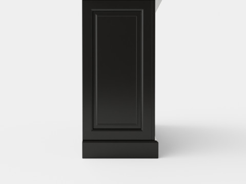 Marthas sideboard black 3D Model