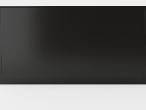 Marthas sideboard black 3D Model