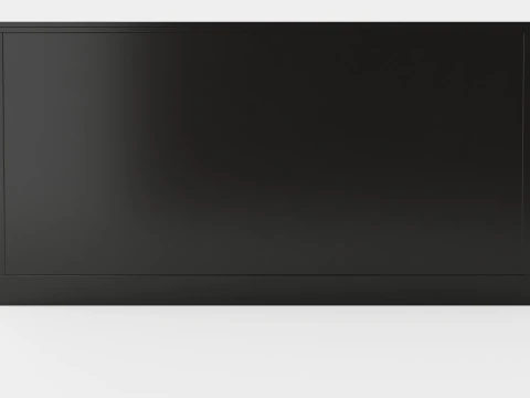 Marthas sideboard black 3D Model