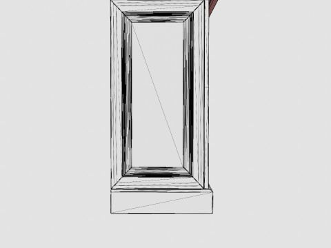 Marthas sideboard black 3D Model