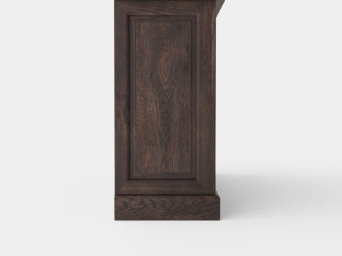 Marthas sideboard wenge Modello 3D