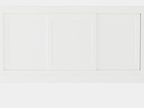 Marthas sideboard white 3D Model
