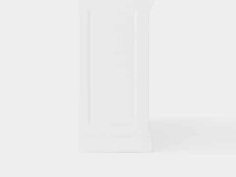 Marthas sideboard white 3D Model