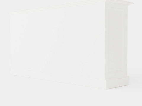 Marthas sideboard white Model 3D