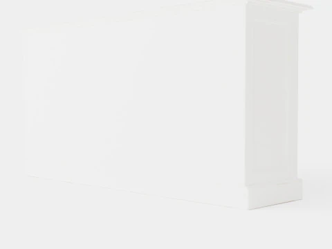 Marthas sideboard white 3D Model