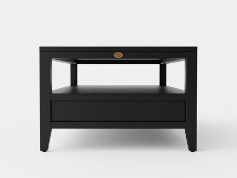 Martino coffee table black 3D मॉडल