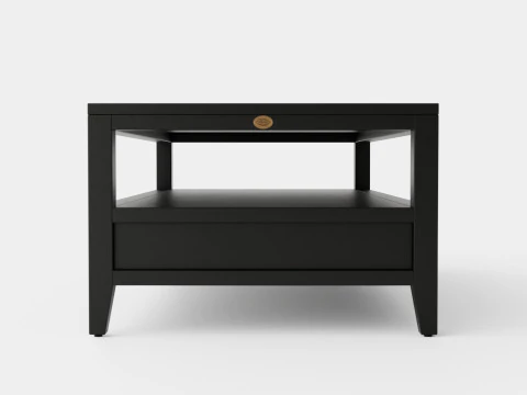 Martino coffee table black 3D Model