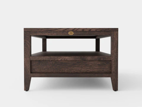 Martino coffee table wenge 3D Model