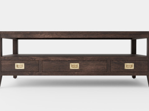 Martino coffee table wenge 3D Модель
