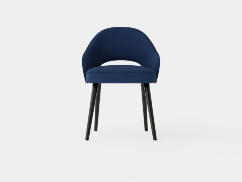 Milano dining chair indigo Modèle 3D