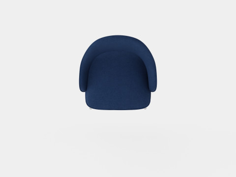 Milano dining chair indigo Modèle 3D
