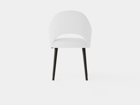 Milano dining chair off white 3D Model