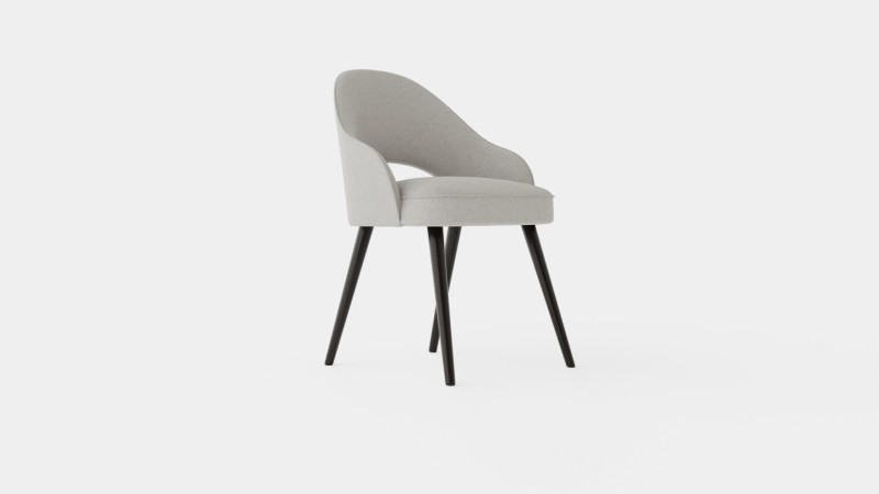 Milano dining chair sand Modelo 3D .c4d .max .obj .3ds .fbx .stl .blend 