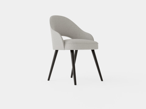 Milano dining chair sand 3D Model