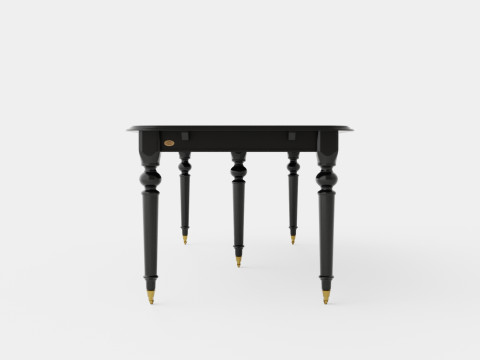 Modus dining table black 3D मॉडल