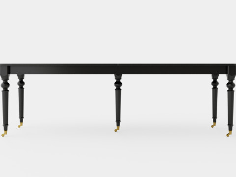 Modus dining table black 3D मॉडल