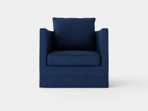 Poltrona Monroe &iacute;ndigo Modelo 3D