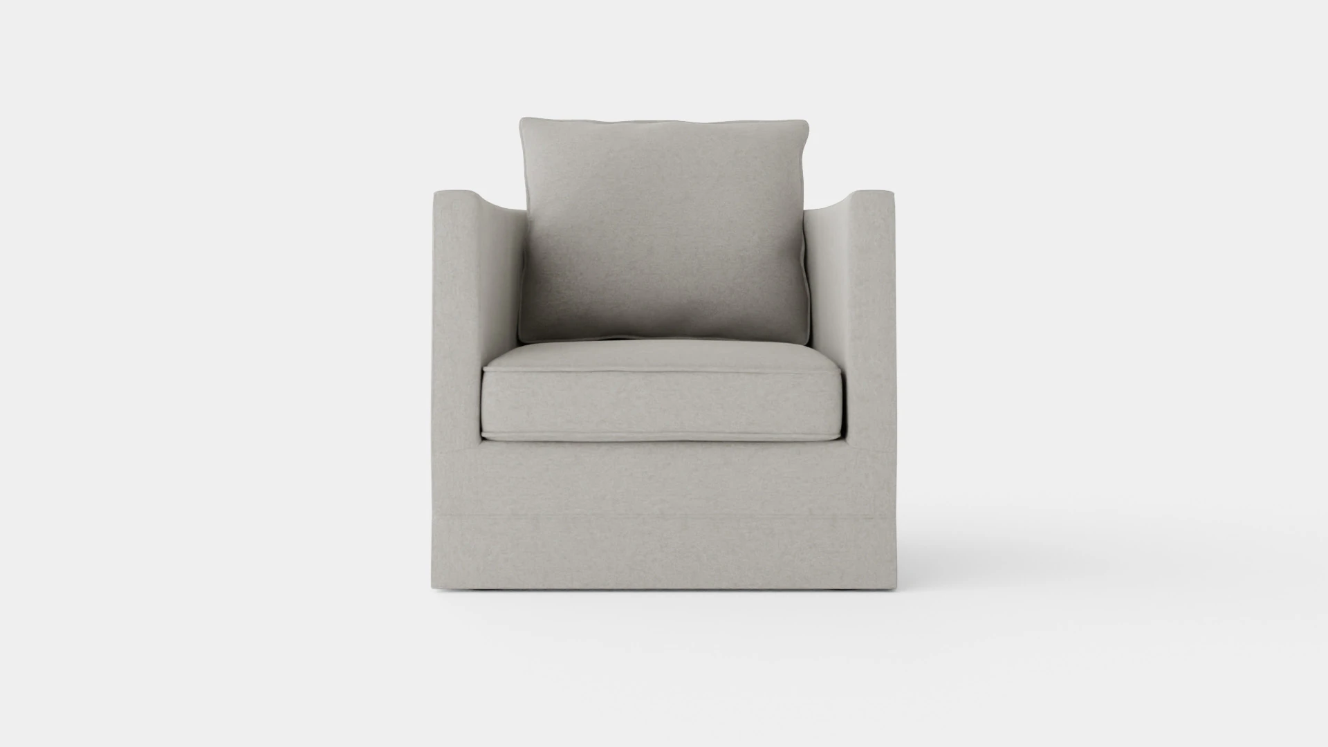 Monroe armchair sand 3D Model .c4d .max .obj .3ds .fbx .stl .blend 