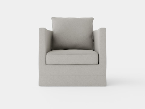 Monroe armchair sand Model 3D