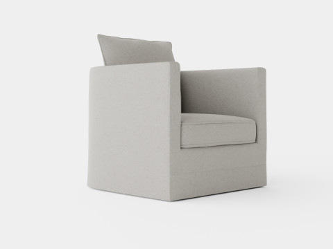 Monroe armchair sand 3D 模型
