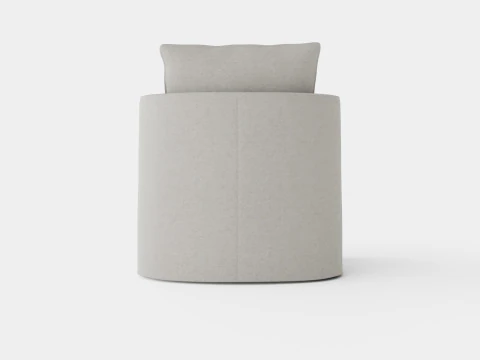 Monroe armchair sand 3D Model