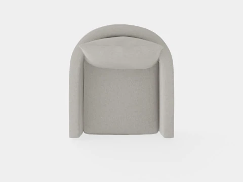 Monroe armchair sand 3D Model