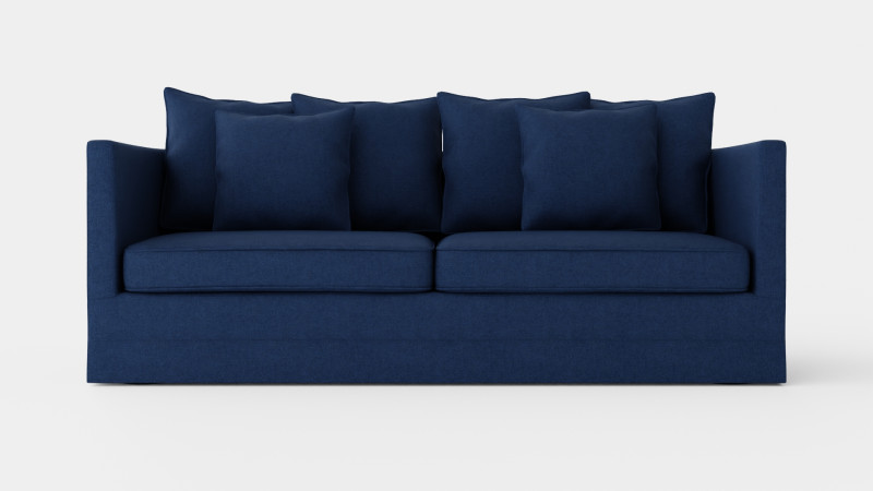 Monroe sofa indigo 3D मॉडल .c4d .max .obj .3ds .fbx .stl .blend 