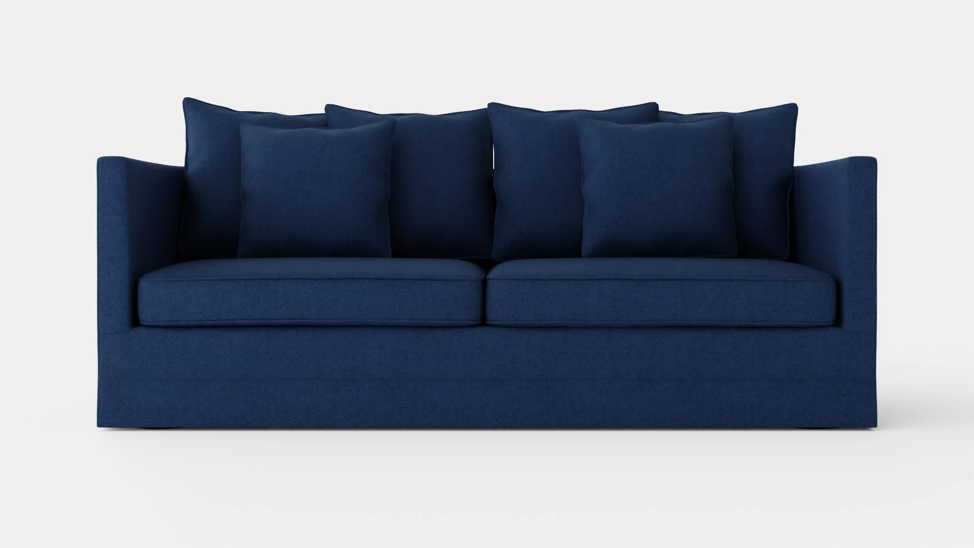 Monroe sofa indigo 3D Model .c4d .max .obj .3ds .fbx .stl .blend 