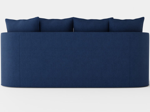Monroe sofa indigo 3D मॉडल