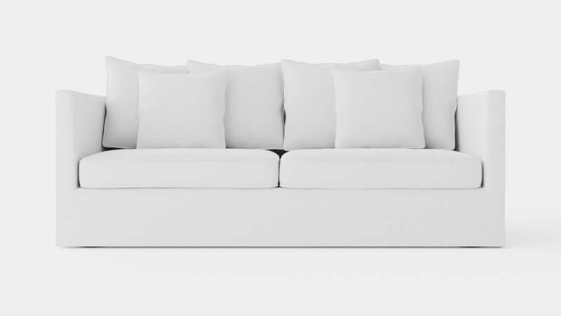Monroe sofa off white 3D मॉडल .c4d .max .obj .3ds .fbx .stl .blend 