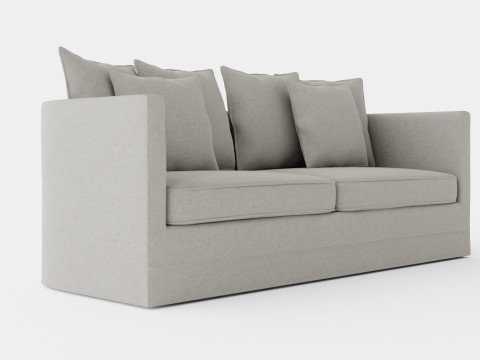 Monroe sofa sand 3D 모델