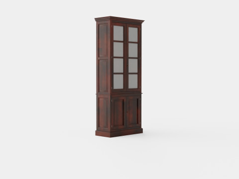 Nantucket display cabinet English 3D 模型