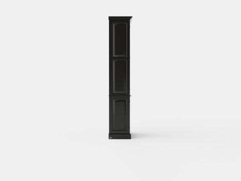 Nantucket display cabinet black 3D 模型