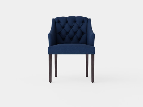Delano armchair indigo 3D-Modell
