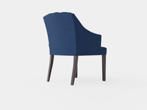 Delano armchair indigo 3D-Modell