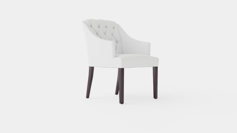 Delano armchair off white Modelo 3D .c4d .max .obj .3ds .fbx .stl .blend 