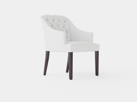 Delano armchair off white 3Dモデル