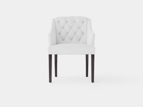 Delano armchair off white 3D Model