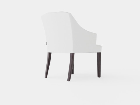 Delano armchair off white Modelo 3D