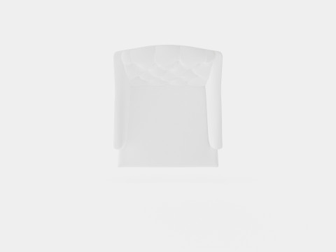 Delano armchair off white Modelo 3D