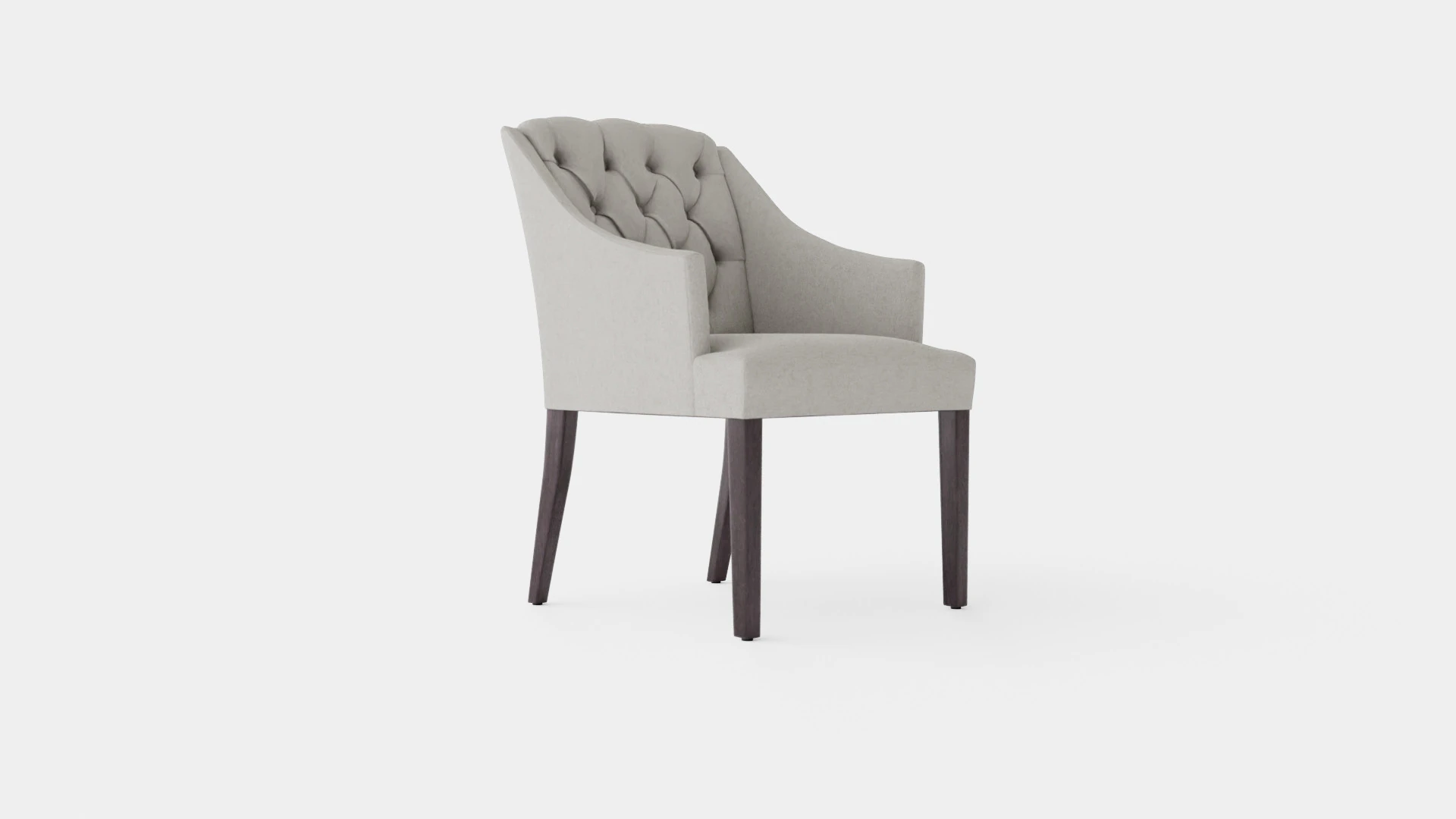 Delano armchair sand 3D Model .c4d .max .obj .3ds .fbx .stl .blend