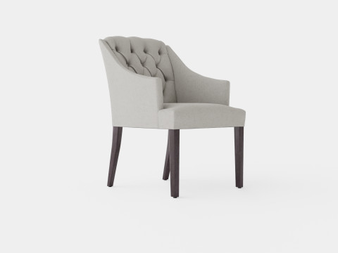 Delano armchair sand 3D Model