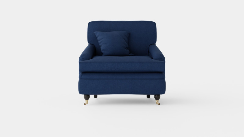 Howard armchair indigo Modelo 3D .c4d .max .obj .3ds .fbx .stl .blend 
