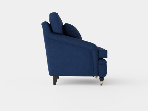 Howard armchair indigo Modelo 3D